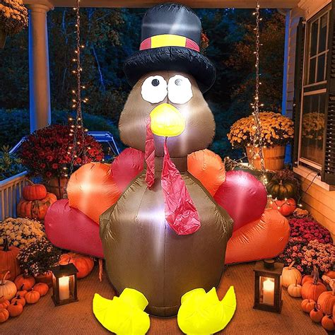 blow up thanksgiving decorations